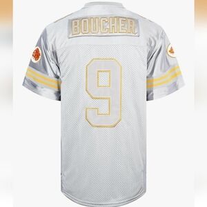 The Waterboy Bobby Bouche Adam Sandler Movie Mud Dogs Bourbon Bowl Football GRAY